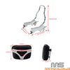 Harley Softail Slim FLSL FLHC FXBB Chrome 13.9" Sissy Bar Backrest (18-21)
