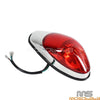 Harley Dyna, Yamaha VMX1200, Honda, Suzuki Integrated Brake Tail Light