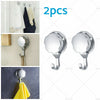 Bathroom Kitchen Towel Shower Holder Strong Vacuum Suction Cup Hooks
