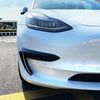 Tesla Model 3 Front Bumper Side C Canards Covers Trims (2017–2023)