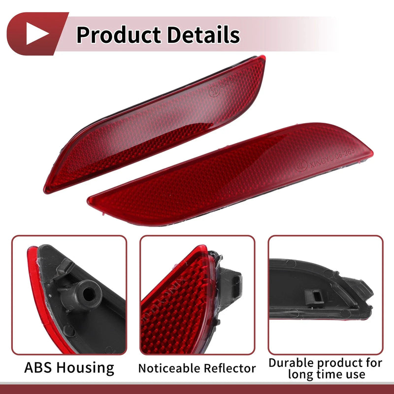 Toyota Camry Rear Bumper Reflectors (2018-2023)