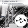 DODGE DURANGO 2016-2022 - 2 x Durable Components Stabilizer Bar Links