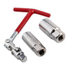 Bar Flexible Spanner Socket Wrench Set 3PCS High Torque T-Handle