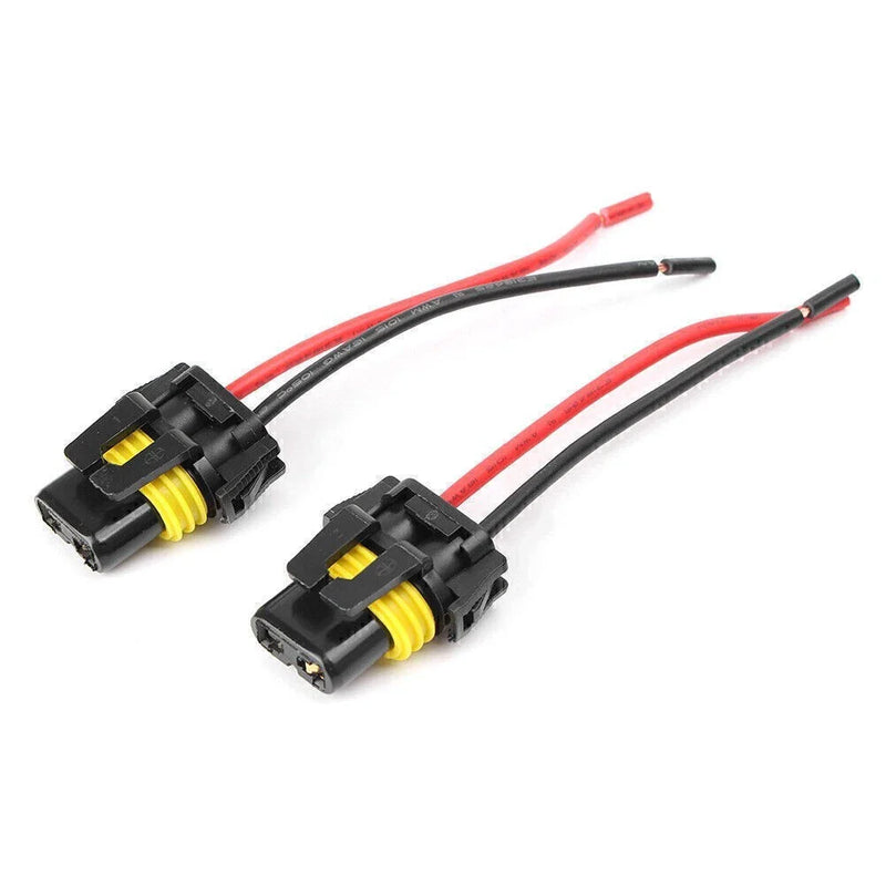 Headlamp Fog Lamp 9005 9006 Adapter Wiring Harness Sockets (Universal)