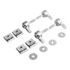 Harley Road Glide Chrome Saddlebag Lock Mounting Screws (1993-2024)