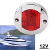 Truck Trailer RV Boat 12V LED Round Red Side Marker Lights