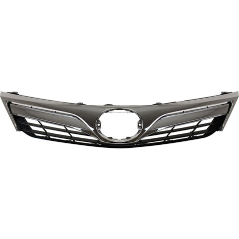 Grille Assembly For 2012-2014 Toyota Camry Painted Black