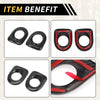 Toyota Tundra Carbon Fiber Rear Door Handle Speaker Covers (2014-2021)
