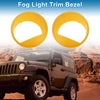 Jeep Wrangler 2 x Headlight Trim Bezels (2011-2018)