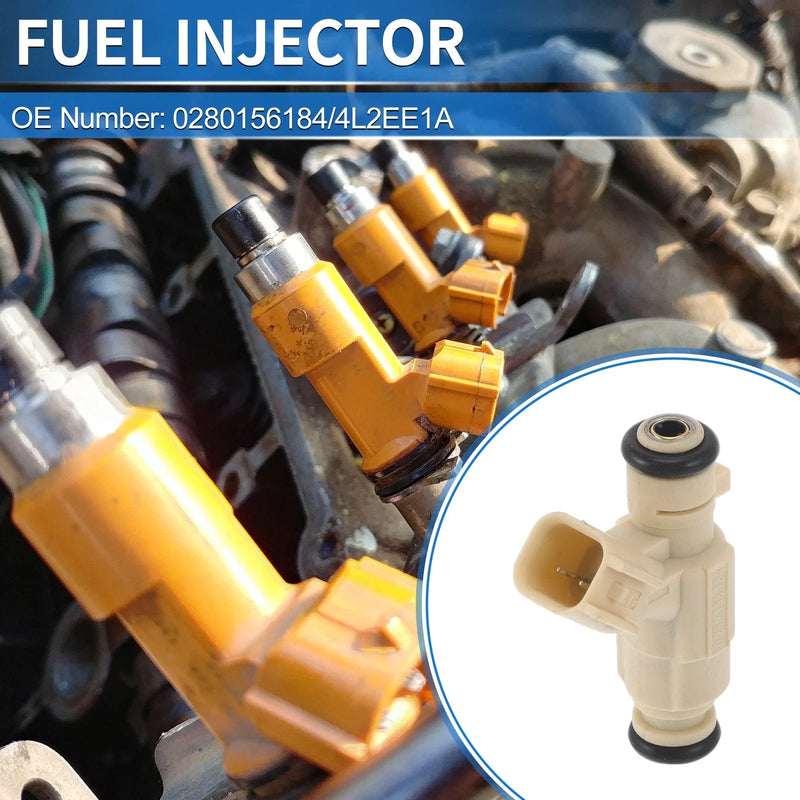 Ford Explorer 4.0 (2004) - 1 x No.0280156184 / 4L2EE1A Fuel Injector