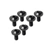 Bike Motor 6 x M6x25mm Titanium Alloy Torx Head Bolts
