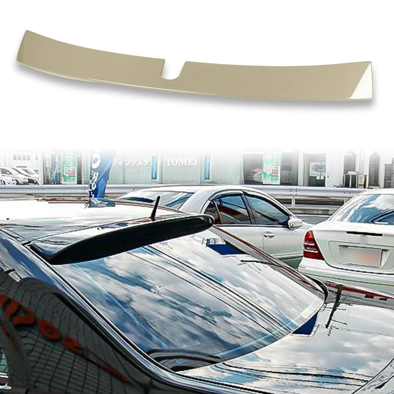 Mercedes Benz W203 Sedan (2001-2007) Pewter Silver ABS Roof Spoiler