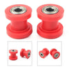Mini Bike Moto ATV 10mm Chain Roller Slider Tensioner Wheel (2 pcs)