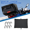 Set Universal Motorcycle Luggage Net 20x16 Elastic Waterproof Trunk Cover