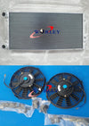 VW Golf MK3 1993-1999 2 Row Aluminum Radiator & Fans (1993-1999)