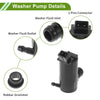 Ford Windshield Washer Pump w/Grommet (1986-1995)