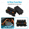 Car Auto Truck 12V 40A 12 Way Blade Fuse Box