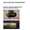 Toyota Landcruiser HZJ78 79 HDJ80 PZJ75 Starter Motor (1990-2007)