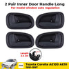 Interior Door Handle Set 4 Fits Toyota Corolla AE100 AE101 4D 1991-97 D10
