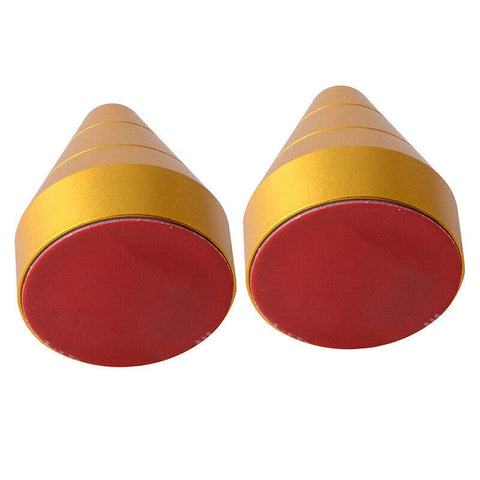 SUV Car Front Rear Bumpers Universal Fit Bump Protector Spike Guards Gold