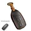 Auto Car Auto Interior 4 Buttons Black Wear-Resistant Car Key Cover