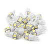 Car 20 x T10 Wedge 5-SMD 5050 LED Interior Light Bulbs