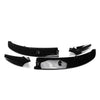 BMW F10 5 Series Black Front Bumper Spoiler Lip Splitter (2011-2016)