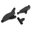 Kawasaki Ninja ZX10R Black Engine Slider Frame Crash Protector Guard (2008-2010)
