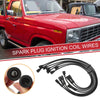 Ford E-350 Econoline 7 x Spark Plug Wire Ignition Coil Cables (1975-1976)