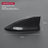 Honda Civic Hatch 2017-2021 Carbon Fiber Antenna Cover Trim
