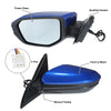 Honda Civic 3 Pin Left Side Door Mirror Assembly Blue (2016-2021)