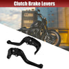 Suzuki GSXR 600 750 Black Pair Brake Clutch Levers Folding CNC