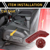 Jeep Gladiator JT Carbon Fiber Seat Adjustment Button Cover (2019-2023)