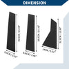 Honda Jazz 6 Pcs Black Door Pillar Window Trim (2021-2023)