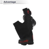 1 Pair Motorcycle Gloves Spring Summer Breathable Smartphone Touch M Red TPU