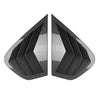 BMW X6 Carbon Style Rear Window Quarter Duct Vent Covers (2008–2014)