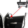 Subaru Forester, Impreza Black Inside Right Door Handle w/ Chrome Lever
