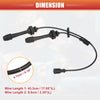 Mazda L4 2.0L Spark Plug Wire Ignition Coil Cables (2001-2003)