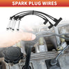 Ford Fiesta V 4 x Spark Plug Wire Ignition Coil Cables (2001-2010)