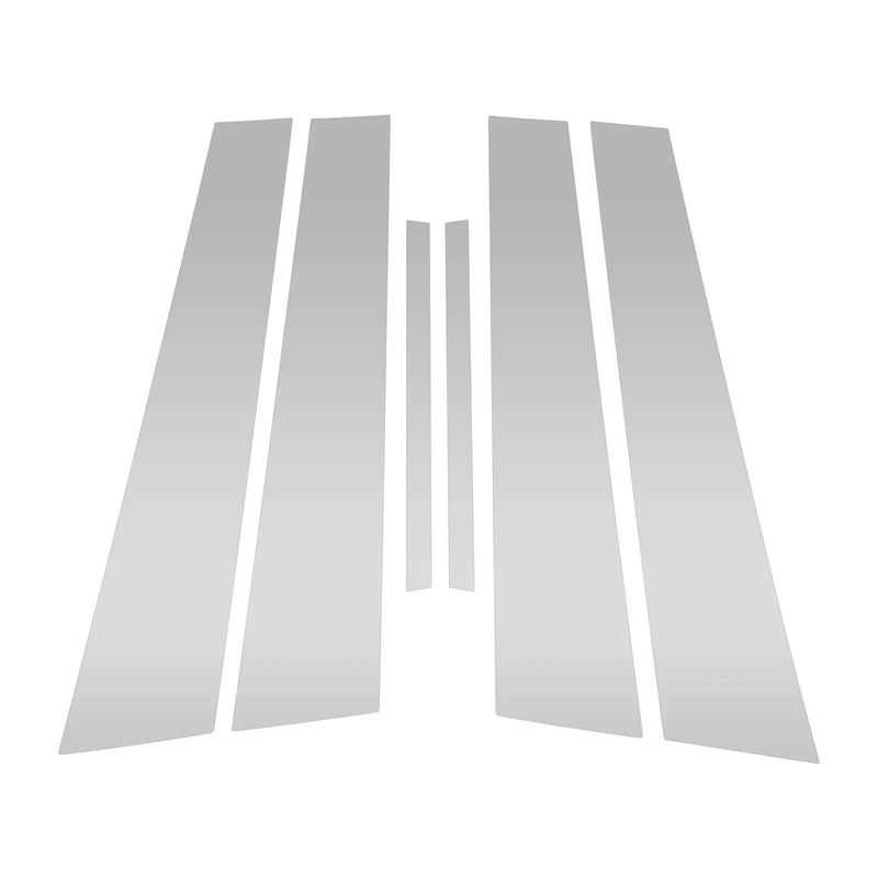 Dodge Charger (2011-2021) Silver Tone 6 x Pillar Window Trim