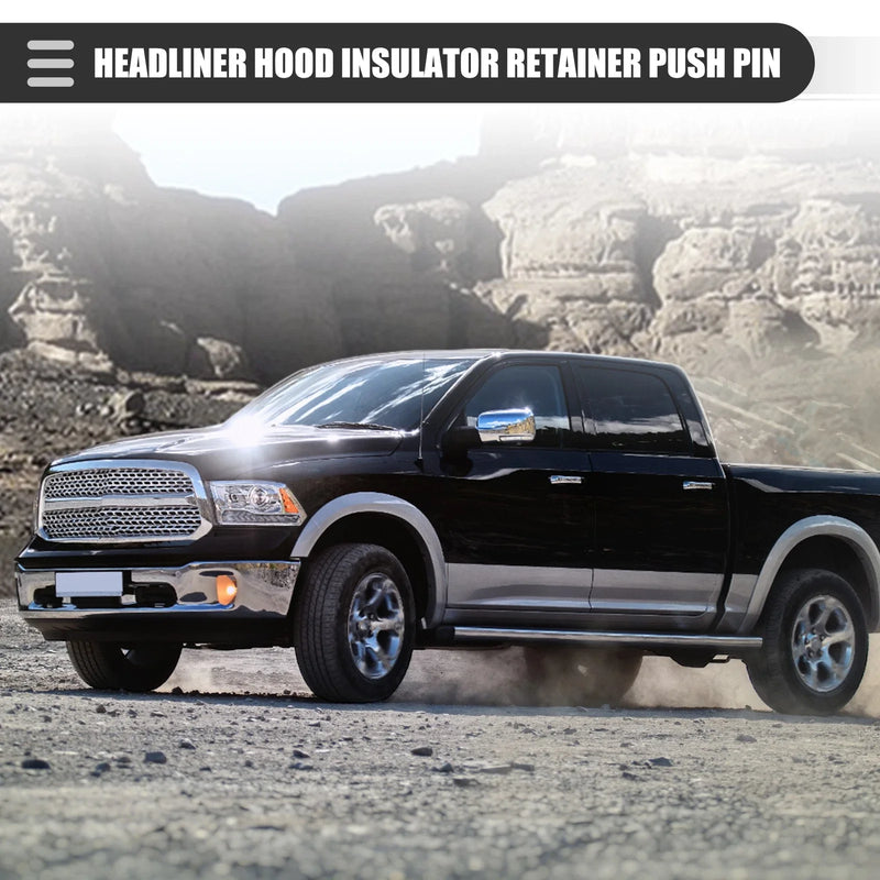 Dodge 50 Pcs Headliner Hood Insulator Retainer Clips