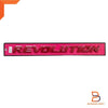 Toyota Hilux Ute Revolution Red Hood ABS Logo Emblem Badge (2015-2023)