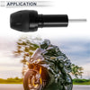 10mm Aluminum Alloy Plastic Motorcycle Slider Frame Bolt 1 x Black