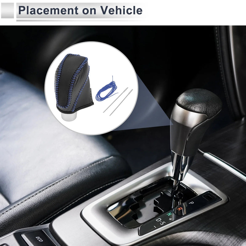 Subaru Impreza Black Carbon Fiber Gear Shift Knob Cover (2017-2023)