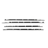 Toyota Land Cruiser Outer Door Window Weatherstrip Moulding Trim (1991-1998)