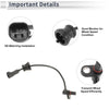 Chevrolet Equinox 1 Pc ABS Wheel Speed Sensor (2010-2017)