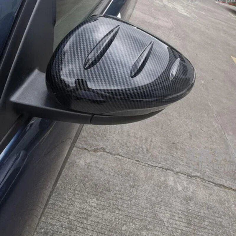 Ford Escape Carbon Fiber Side Rearview Mirror Cover Cap Trim (2020-2024)
