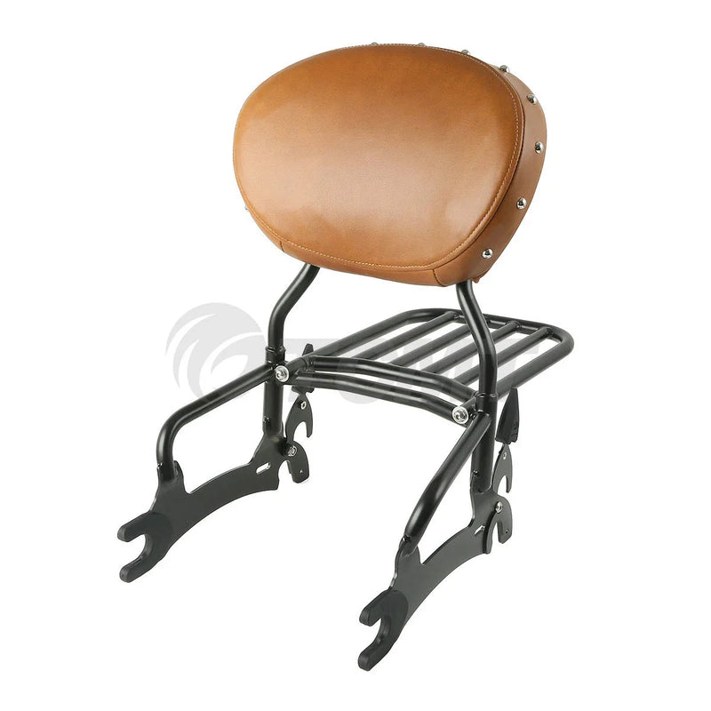 Indian Roadmaster Backrest Sissy Bar Rack Mount Spools (2014-2022)
