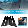 Infiniti G37 G35 Sedan 6 x Black Pillar Post Covers (2002-2013)