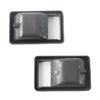 2X Bezel Inner Door Handle Cup Fits Toyota Hilux UTE Pickup 4-Runner 1984-1988